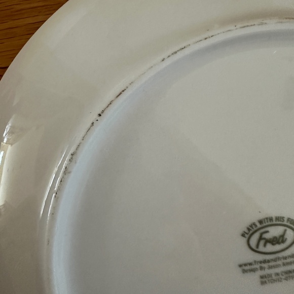 Fred and Friends Plays With His Food 2 Plates - Picture 7 of 8